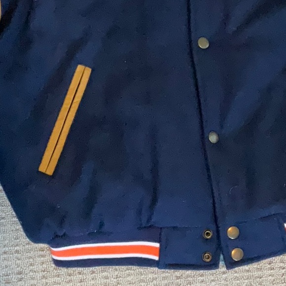 Amazing VINTAGE STARTER Syracuse Varsity Jacket - Picture 6 of 8